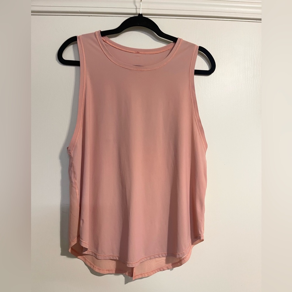 Lululemon Split Hem Mesh Tank Top